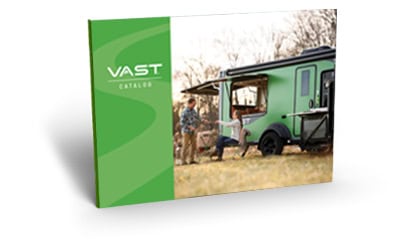 Download the VAST product catalog for SylvanSport camping trailers.