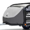 Replacement lid for SylvanSport GO trailer, light grey color.