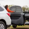Replacement light grey lid for SylvanSport GO trailer. Easy to install and perfect for restoring you.