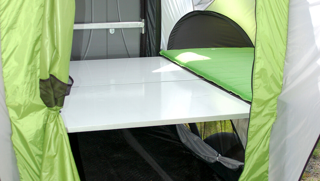 GO Bed/ Table Panel full queen size bed