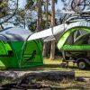 Connection with the awning between GOzeebo and Go camper