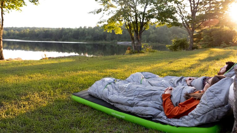Self-Inflating Camping Mattress for outdoor adventures and comfortable sleep. Perfect for camping, h.