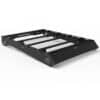 Durable DuraDeck platform for SylvanSport trailers, weather-resistant and versatile.