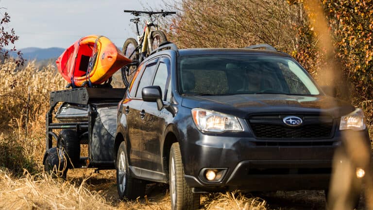 Durable DuraDeck flooring on outdoor trailer for rugged adventures.