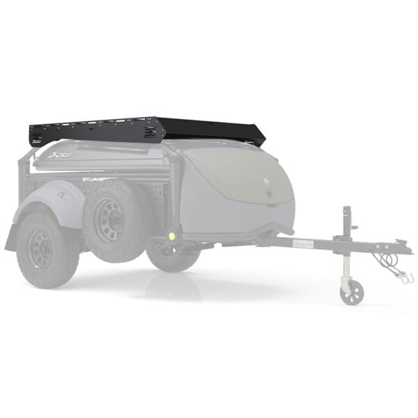 Duradeck trailer with durable deck for SylvanSport Optima camping and outdoor adventures.