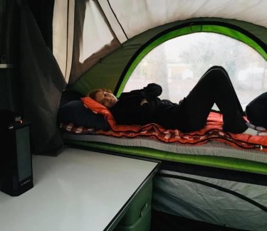 What I learn camping with mom