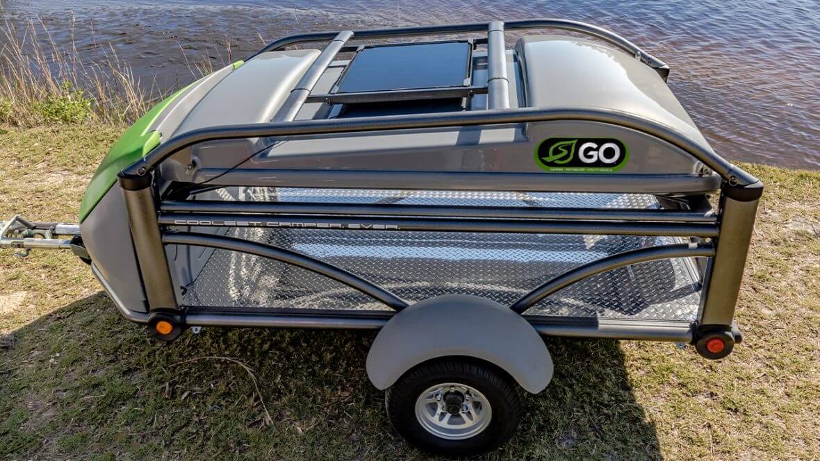 Go Camper trailer closed side view