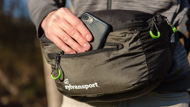 men using Hip Bag pocket