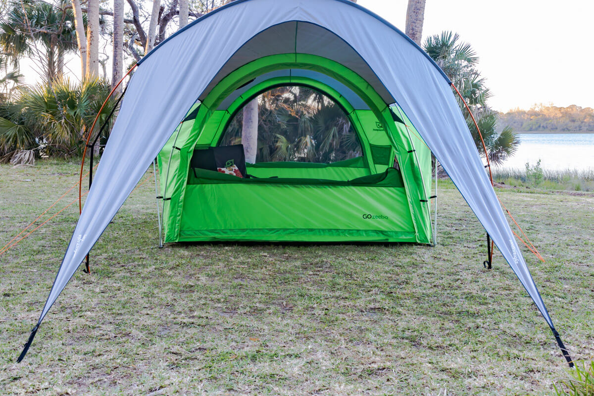 GOzeebo with awning front view