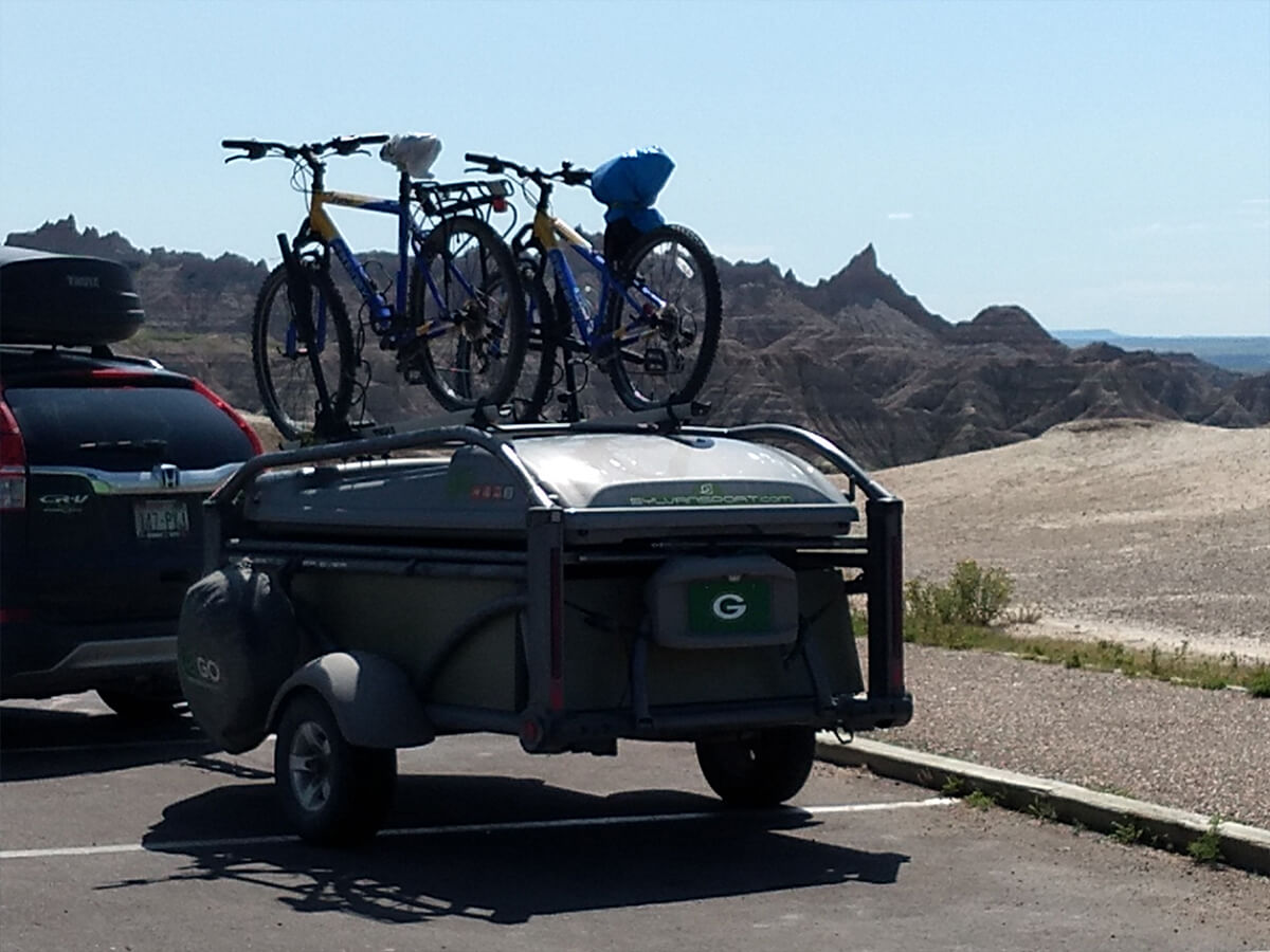 Go Camper with bike racks