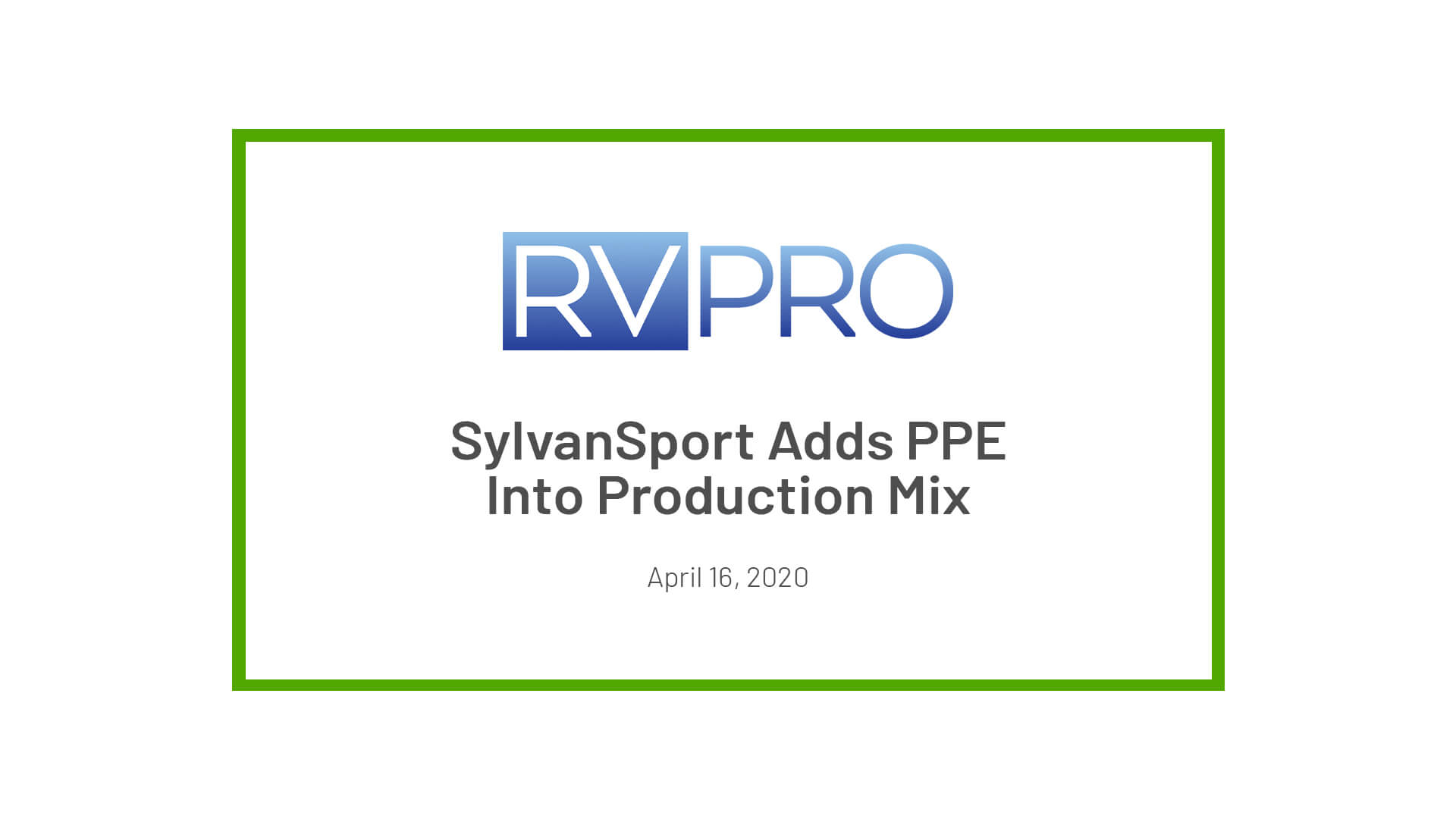 RV PRO