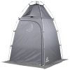 privy tent closed front view studio photo