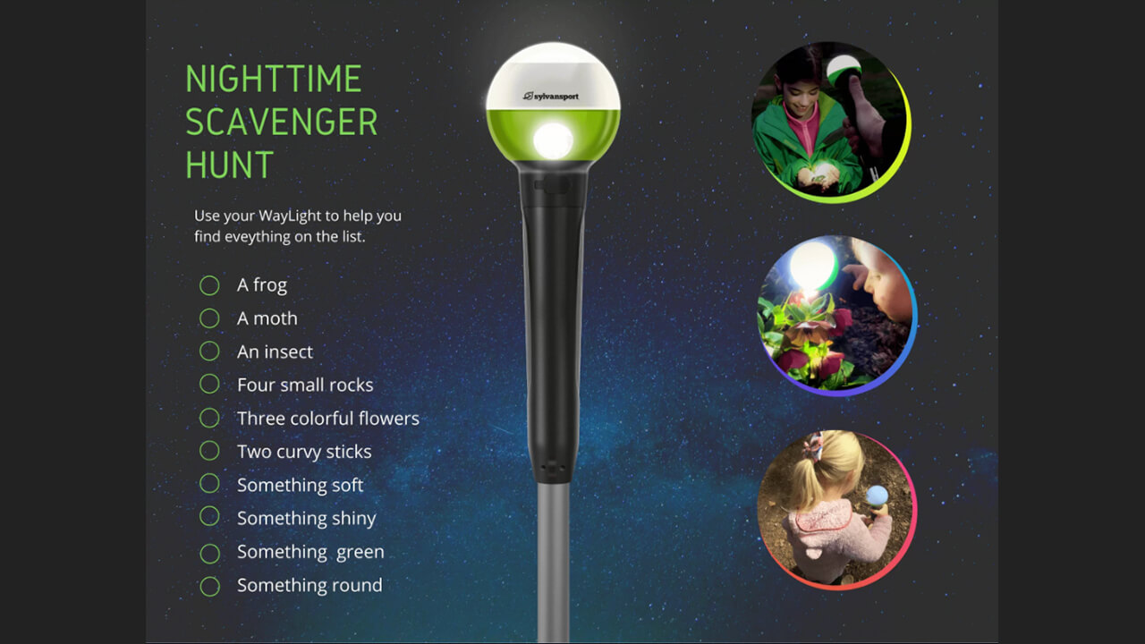 nighttime scavenger hunt