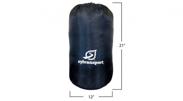 Single Sleeping Bag Stuff Sack front view studio photo