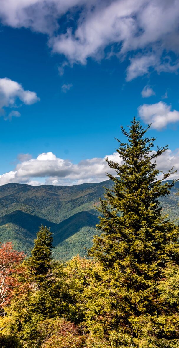 Blue Sky and mountains