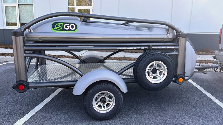 Full Size Spare Tire side GO trailer