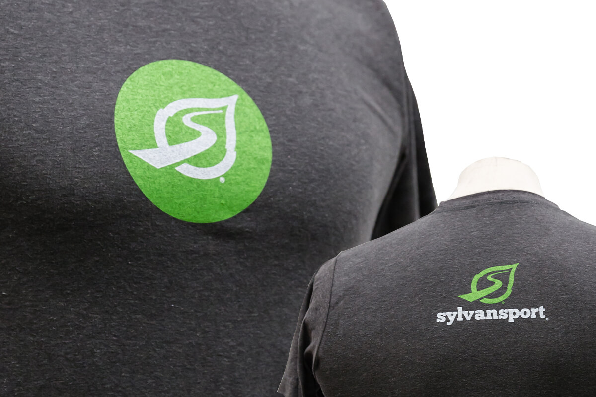SylvanSport Logo T Shirt studio photo