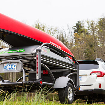 Lightweight Pull Behind Trailer for Cars
