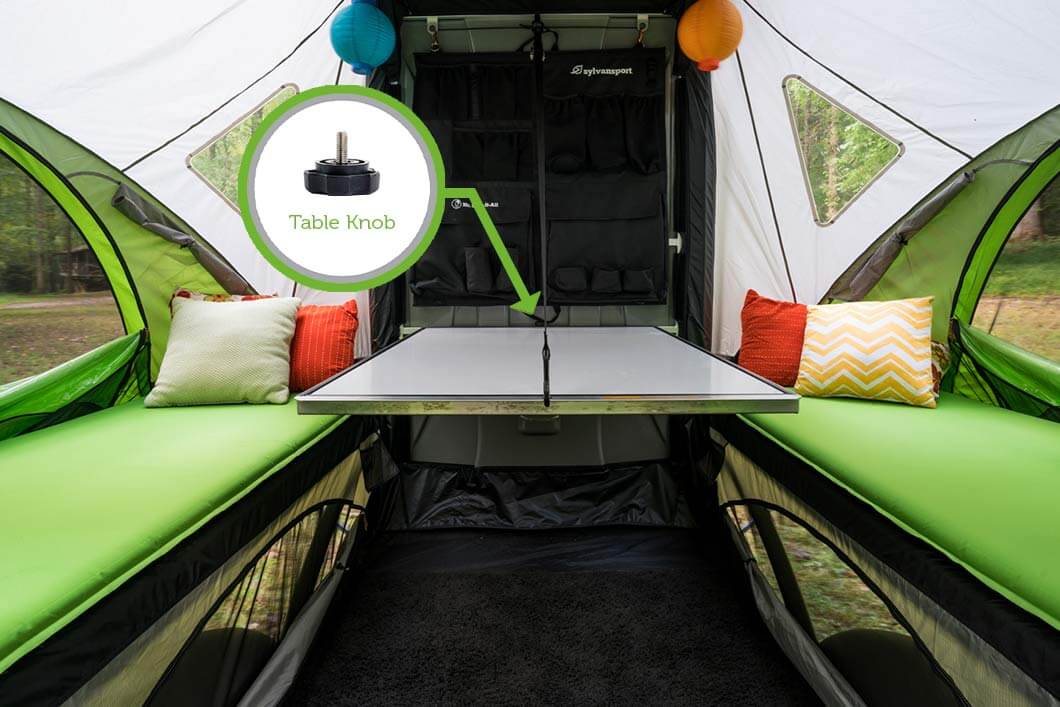 Table Knob with table set up GO