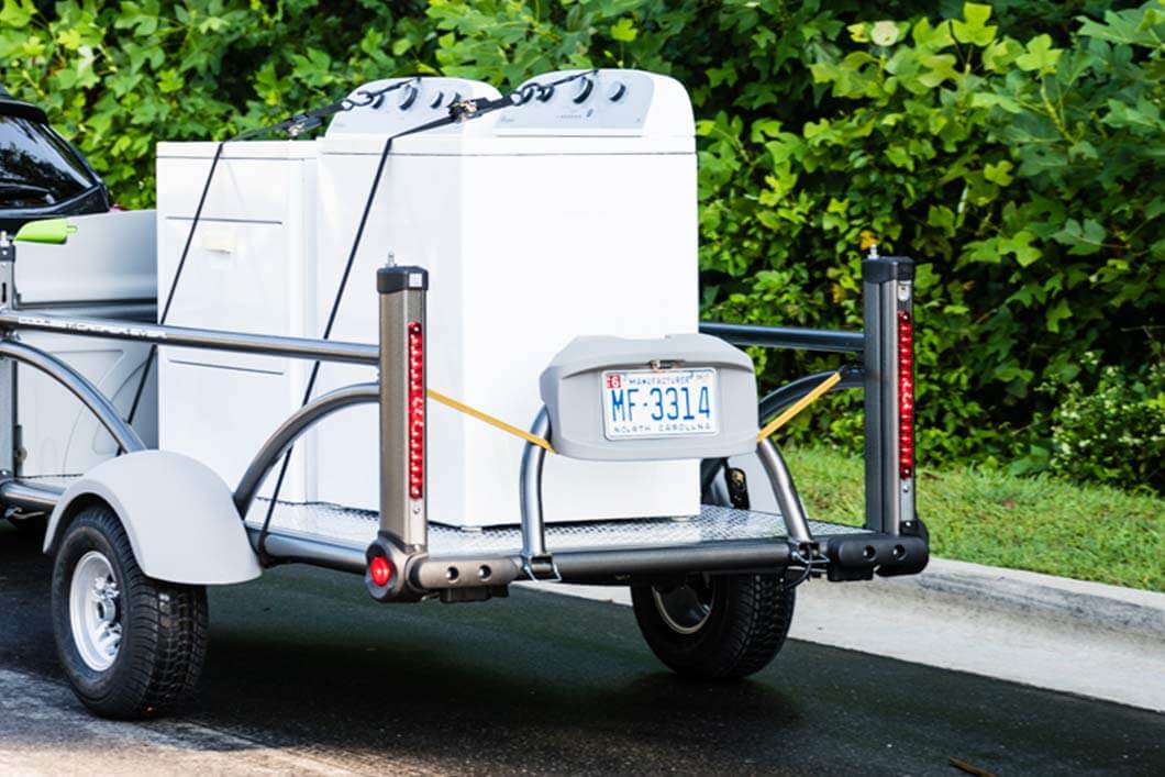 Tailgate Bungee utility trailer